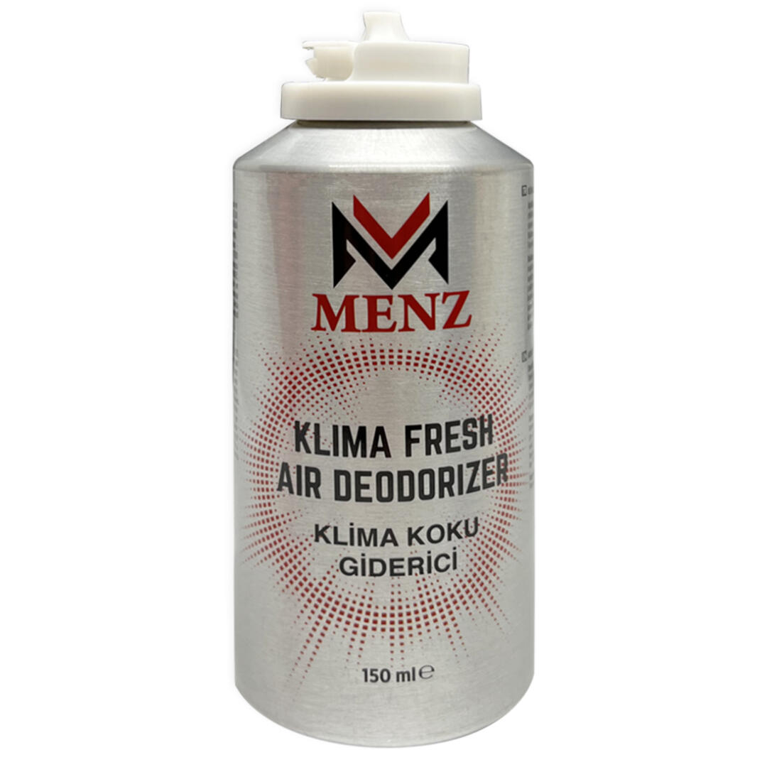 Menz Araç İçi Klima Koku Giderici Quick Fresh Tazeleme Spreyi 150ml Koku Bombası Limon Aromalı