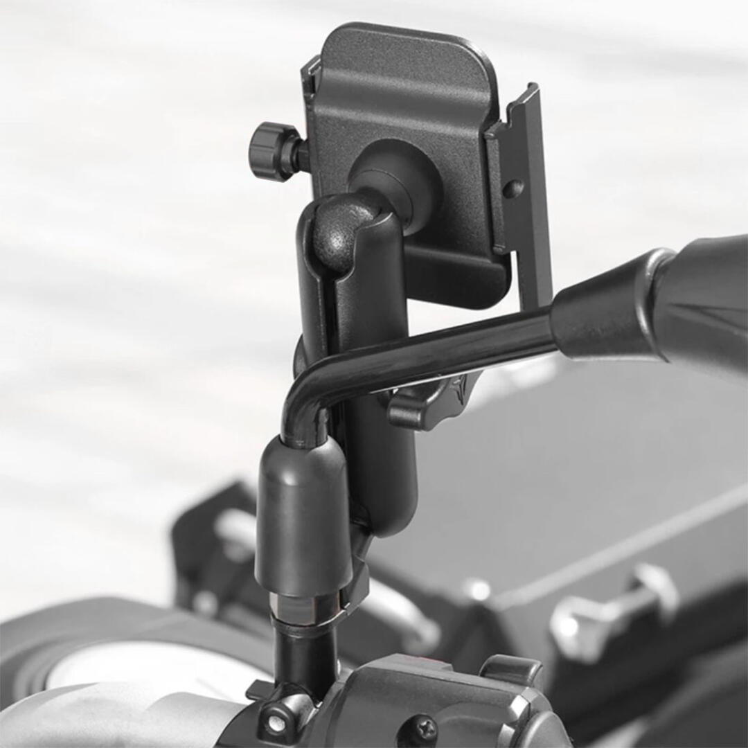 Motowolf Ayna Bağlantılı Motosiklet Bisiklet Telefon Tutucu Ayarlanabilir