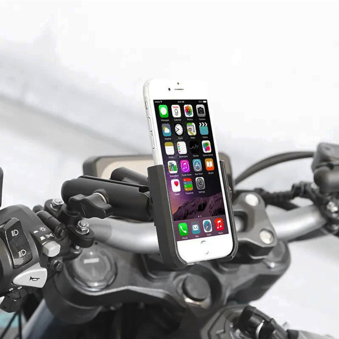 Motowolf Gidon Bağlantılı Motosiklet Bisiklet Telefon Tutucu Ayarlanabilir