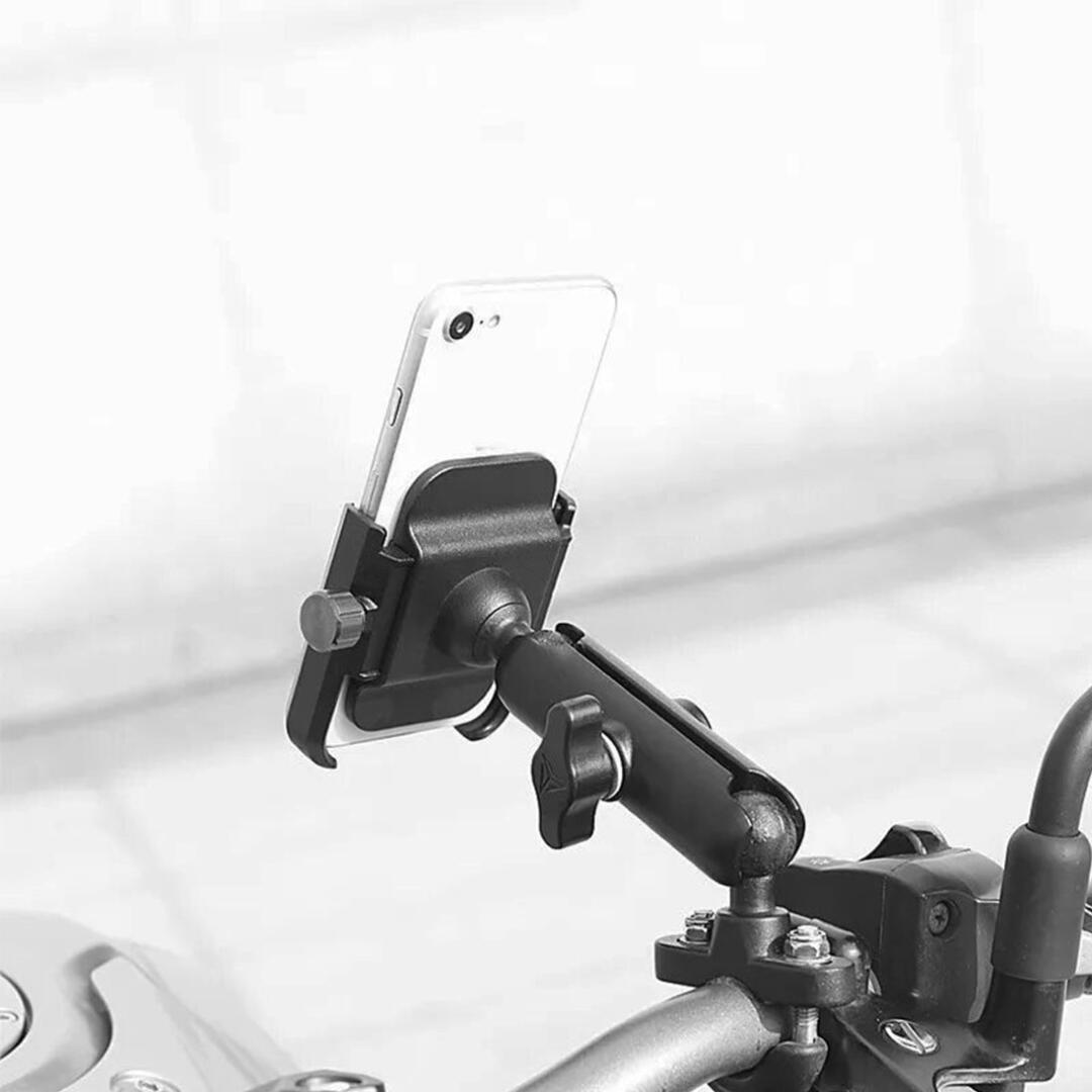 Motowolf Gidon Bağlantılı Motosiklet Bisiklet Telefon Tutucu Ayarlanabilir