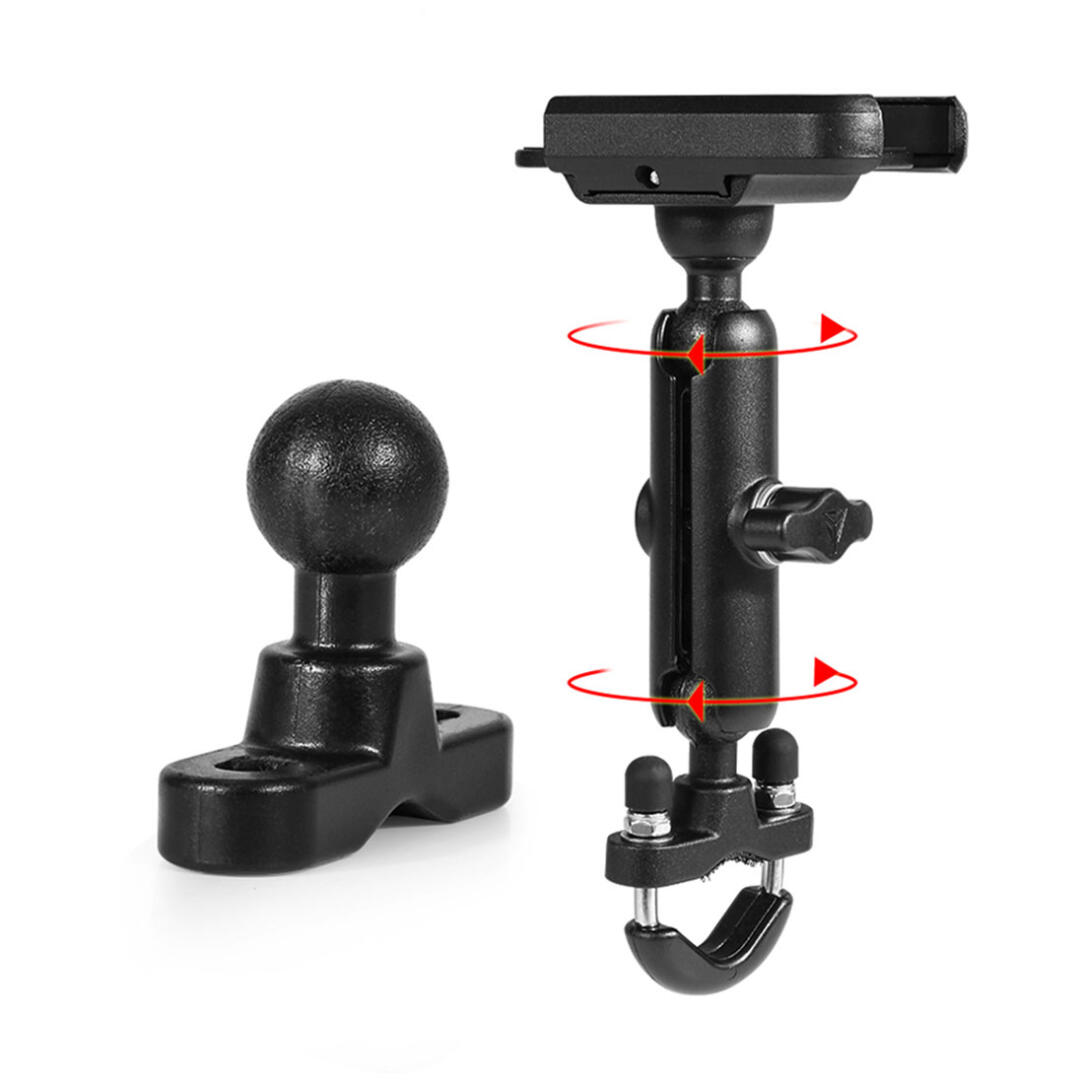 Motowolf Usb Şarj Soketli Gidon Bağlantılı Motosiklet Bisiklet Telefon Tutucu Ayarlanabilir