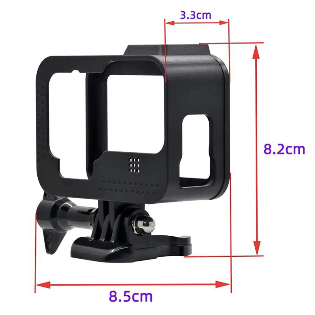 KNMASTER GoPro Hero 9 / Hero 10 Uyumlu Çerçeve Frame