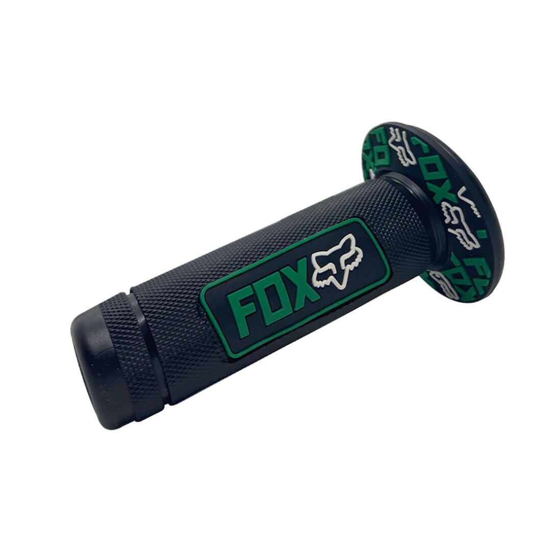 KNMASTER Knmaster Fox Motosiklet Siyah-Yeşil Elcik Takımı