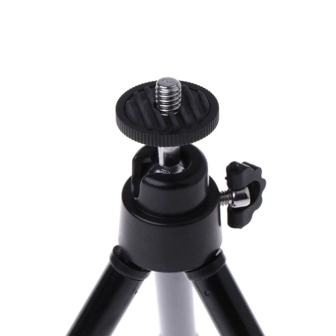 KNMASTER Knmaster Mini Portatif Taşınabilir Alüminyum Tripod Siyah