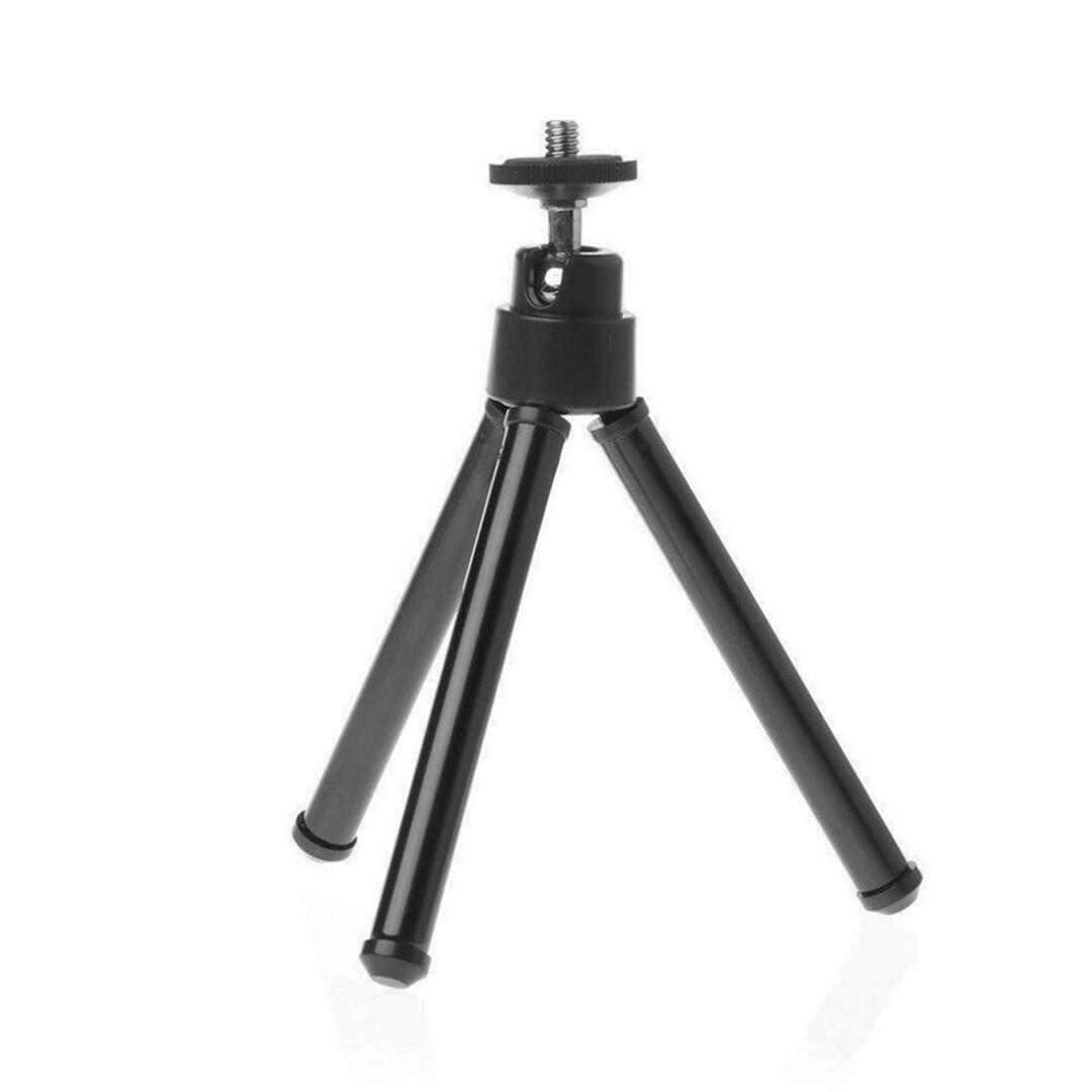 KNMASTER Knmaster Mini Portatif Taşınabilir Alüminyum Tripod Siyah