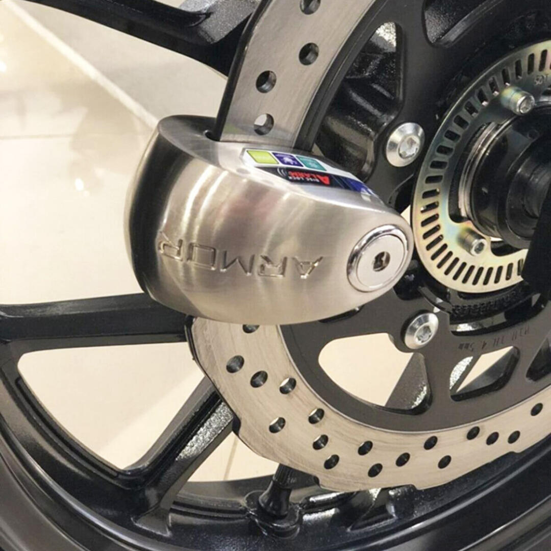 Armor 614 MVA 14MM Paslanmaz Çelik Alarmlı Disk Kilidi