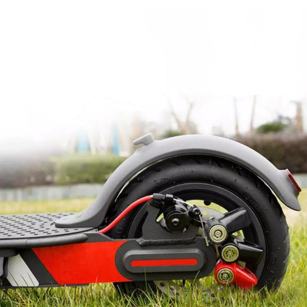 Armor 715 MV Paslanmaz Çelik İkaz Kablolu Motosiklet Fren Disk Kilidi Kırmızı