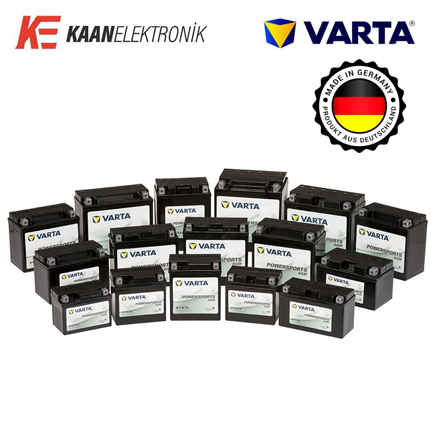 Varta YTX30L-BS Motosiklet Aküsü + KNMASTER ANAHTARLIK