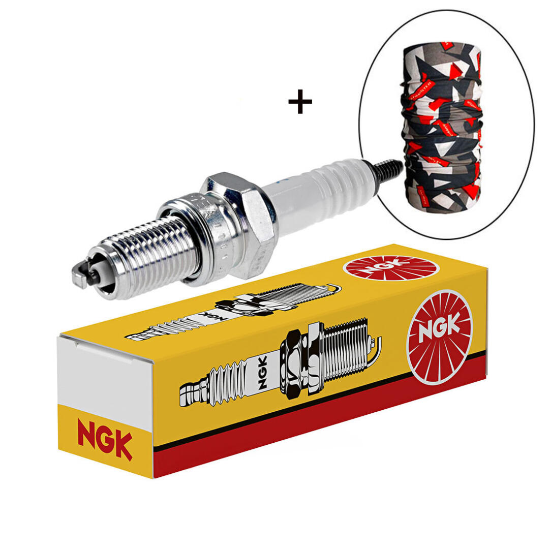 NGK NGK CR9EK Buji + Knmaster Bandana Hediyeli (STOK SORARAK ALINIZ)