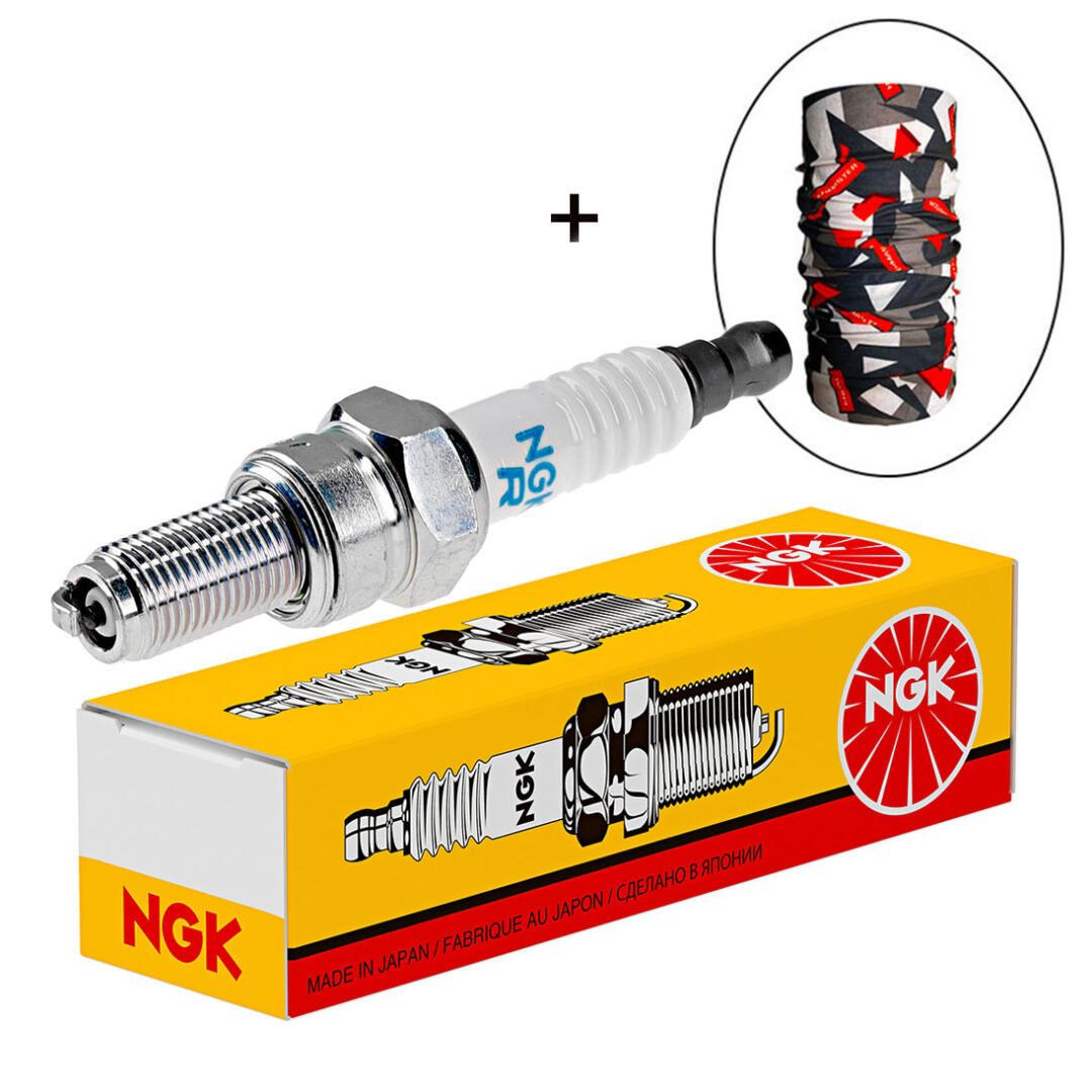 NGK NGK DCPR7E Buji + Knmaster Bandana Hediyeli (STOK SORARAK ALINIZ)
