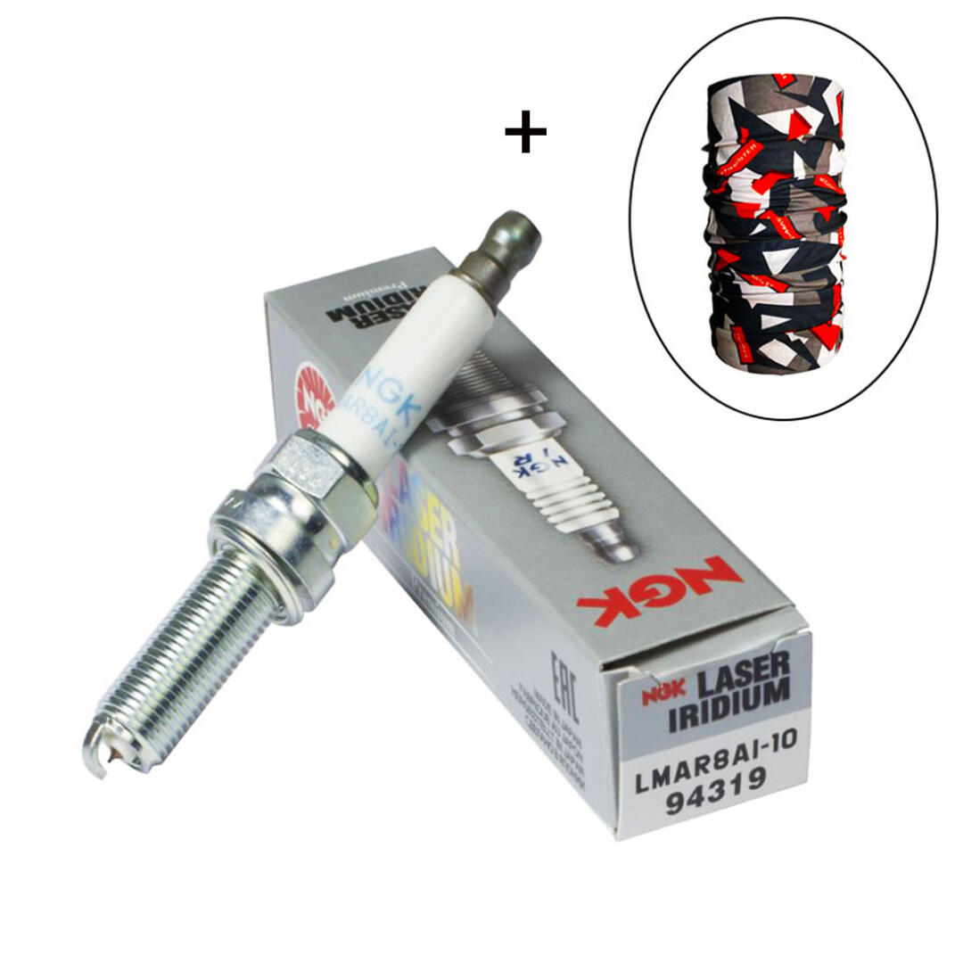 NGK NGK LMAR8AI-10 Buji + Knmaster Bandana Hediyeli (STOK SORARAK ALINIZ)