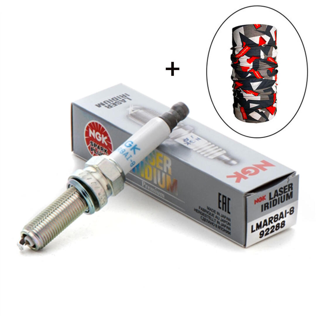 NGK NGK LMAR8AI-8 Buji + Knmaster Bandana Hediyeli (STOK SORARAK ALINIZ)