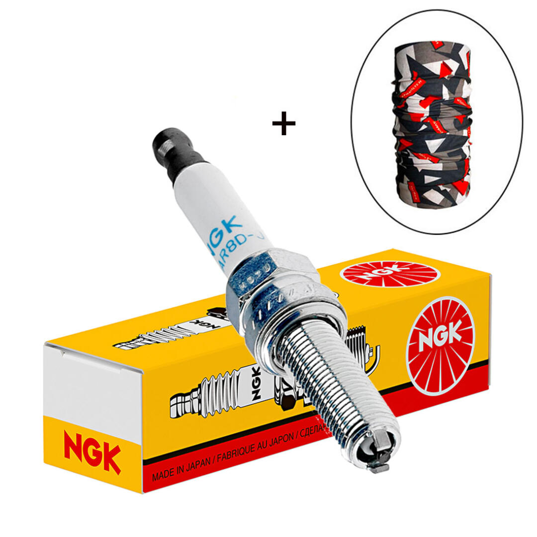 NGK NGK LMAR8D-J Buji + Knmaster Bandana Hediyeli (STOK SORARAK ALINIZ)