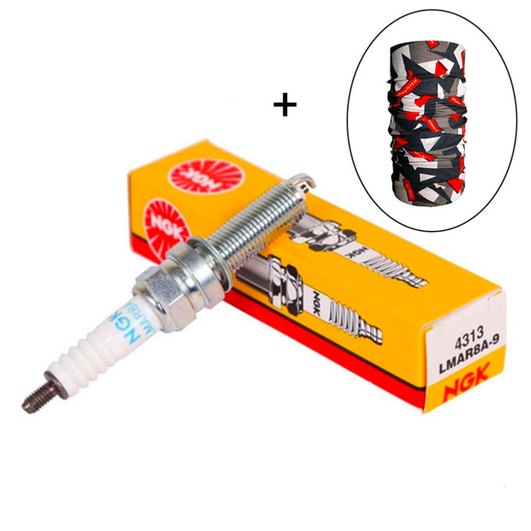 NGK NGK LMAR8A-9 Buji + Knmaster Bandana Hediyeli (STOK SORARAK ALINIZ)