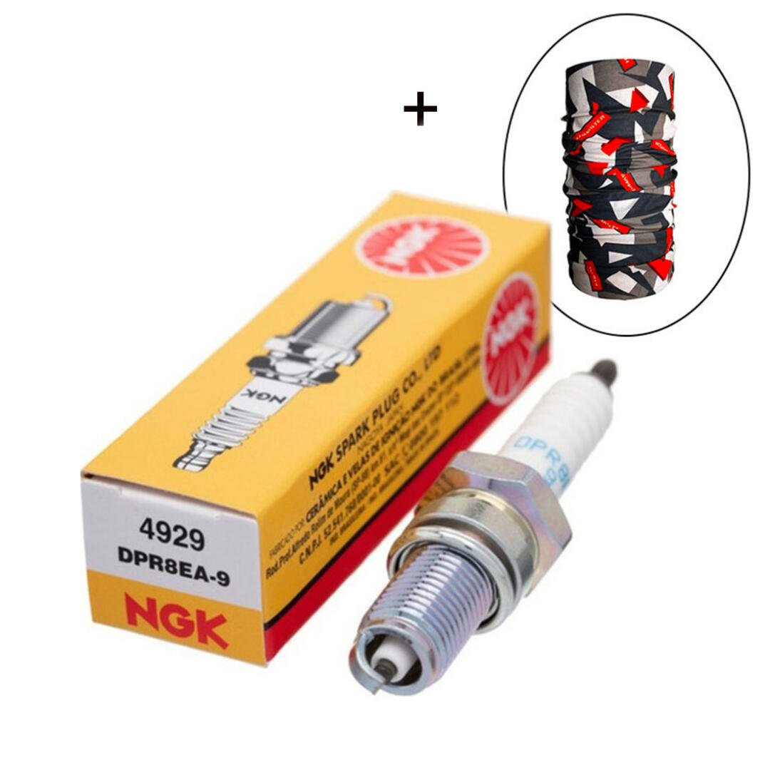NGK NGK DPR8EA-9 Buji + Knmaster Bandana Hediyeli (STOK SORARAK ALINIZ)