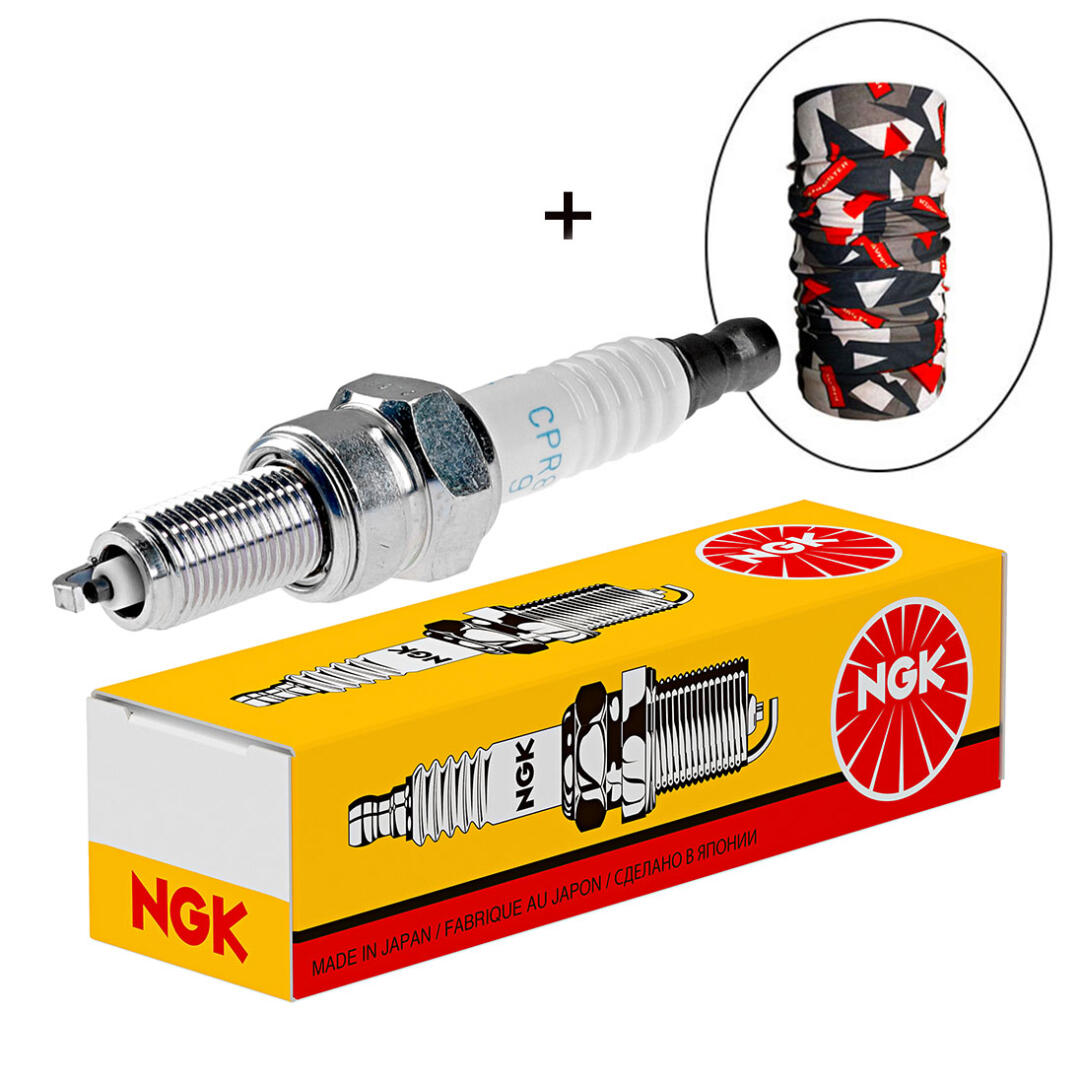 NGK NGK CPR8EB-9 Buji + Knmaster Bandana Hediyeli (STOK SORARAK ALINIZ) NGK NGK CPR8EB-9 Buji + Knmaster Bandana Hediyeli (STOK SORARAK ALINIZ)