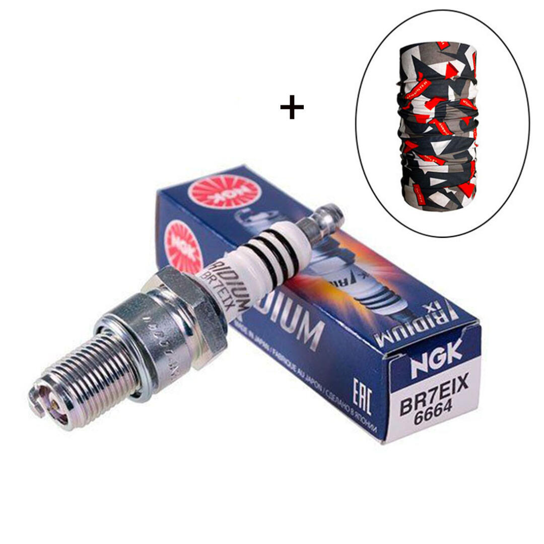 NGK NGK BR7EIX Buji + Knmaster Bandana Hediyeli (STOK SORARAK ALINIZ) NGK NGK BR7EIX Buji + Knmaster Bandana Hediyeli (STOK SORARAK ALINIZ)