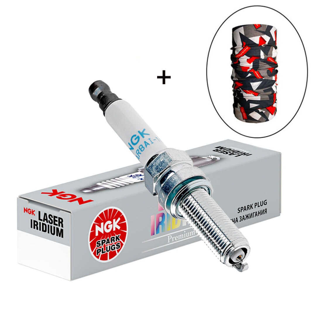 NGK NGK LMAR9AI-10 Buji + Knmaster Bandana Hediyeli (STOK SORARAK ALINIZ)