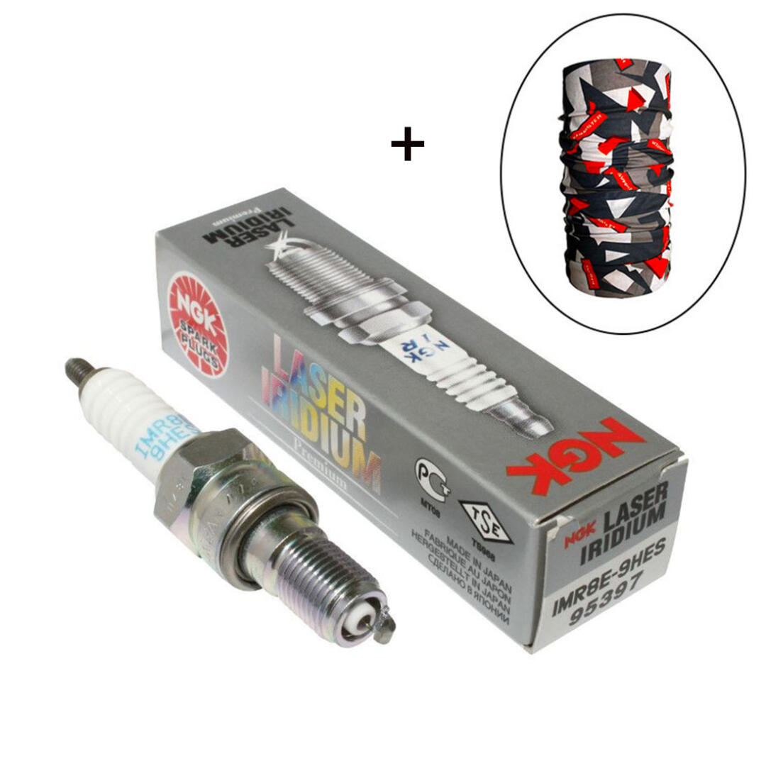 NGK NGK IMR8E-9HES Buji + Knmaster Bandana Hediyeli (STOK SORARAK ALINIZ)