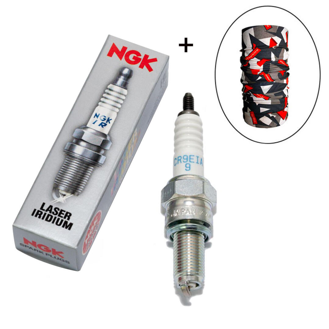 NGK NGK CR9EIA-9 Buji + Knmaster Bandana Hediyeli (STOK SORARAK ALINIZ)