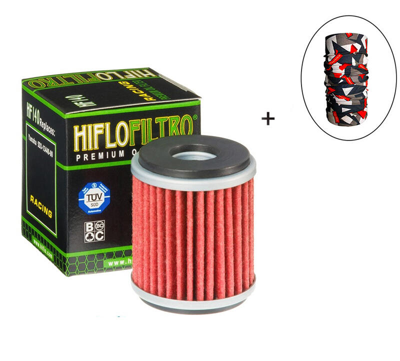 Hiflo Filtro HİFLO HF 140 YAĞ FİLTRESİ + Knmaster Bandana Hediyeli (STOK SORARAK ALINIZ)