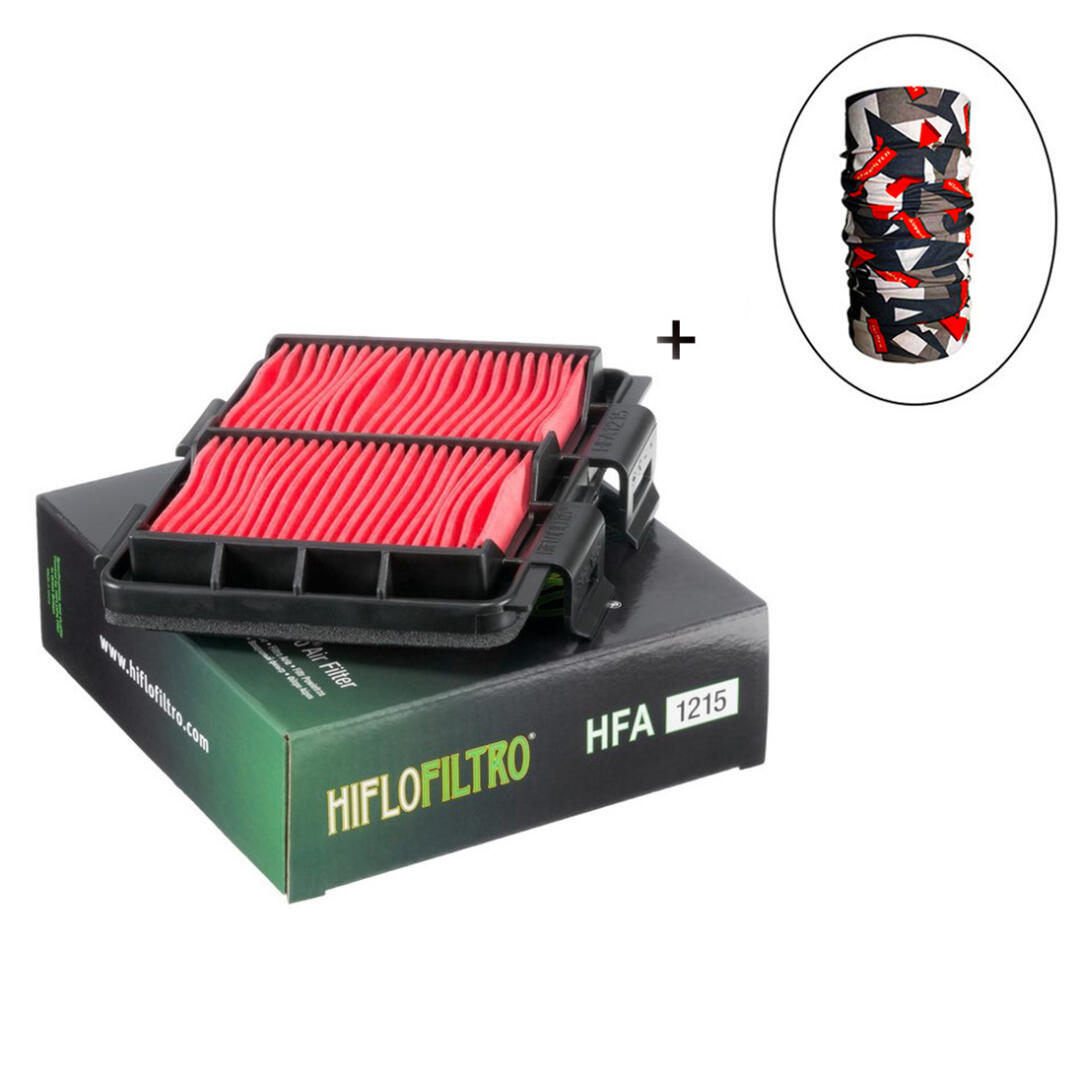 Hiflo Filtro HİFLO HFA 1215 HAVA FİLTRESİ + Knmaster Bandana Hediyeli (STOK SORARAK ALINIZ)
