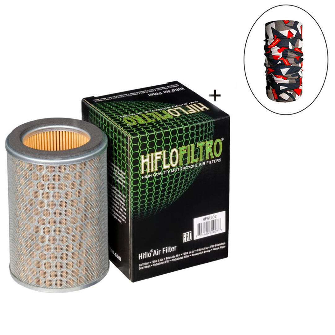 Hiflo Filtro HİFLO HFA 1602 HAVA FİLTRESİ + Knmaster Bandana Hediyeli (STOK SORARAK ALINIZ)