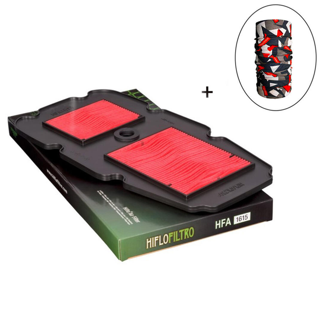 Hiflo Filtro HİFLO HFA 1615 HAVA FİLTRESİ + Knmaster Bandana Hediyeli (STOK SORARAK ALINIZ)