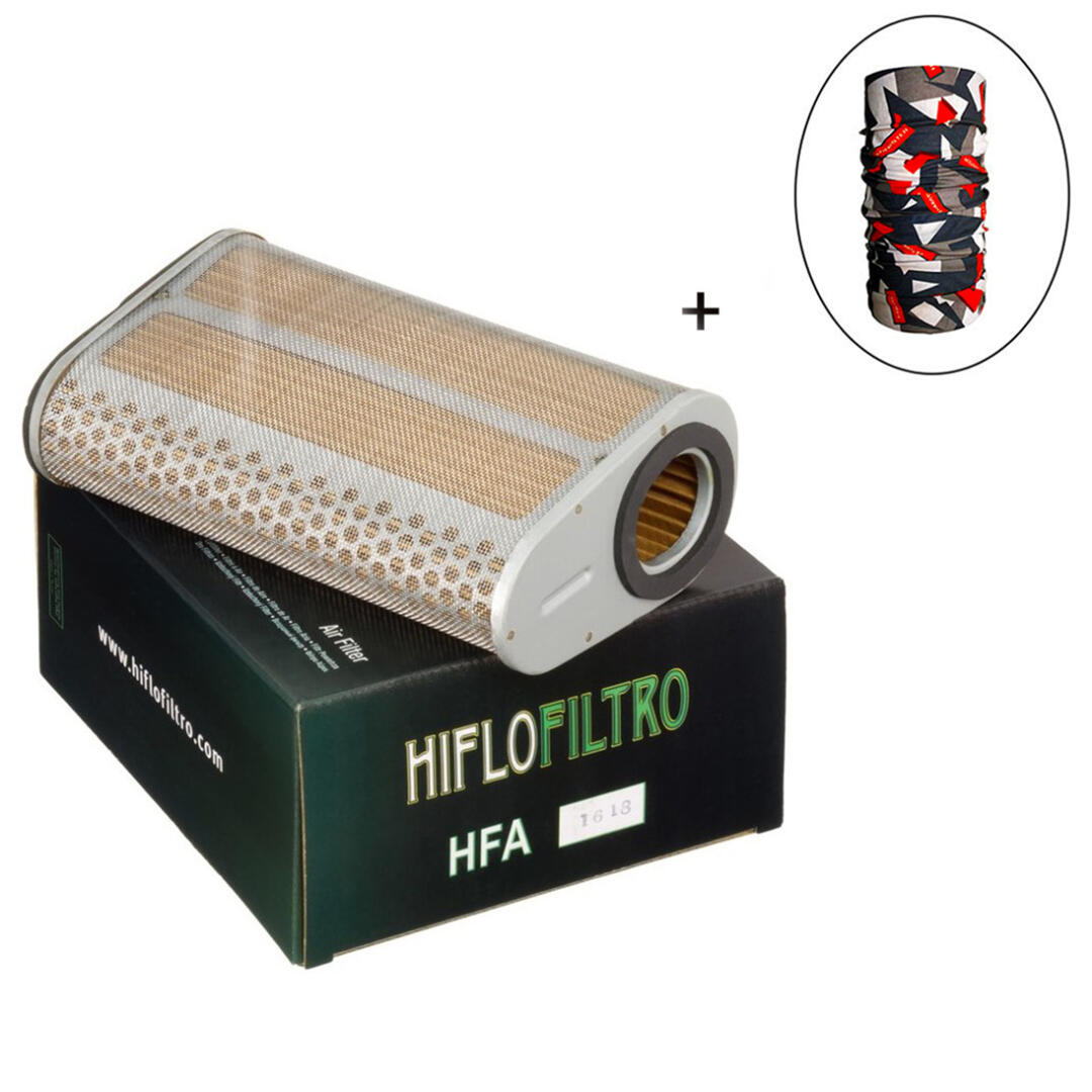 Hiflo Filtro HİFLO HFA 1618 HAVA FİLTRESİ + Knmaster Bandana Hediyeli (STOK SORARAK ALINIZ)
