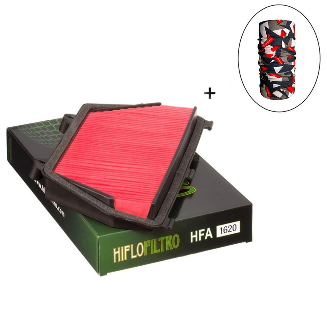 Hiflo Filtro HİFLO HFA 1620 HAVA FİLTRESİ + Knmaster Bandana Hediyeli (STOK SORARAK ALINIZ)