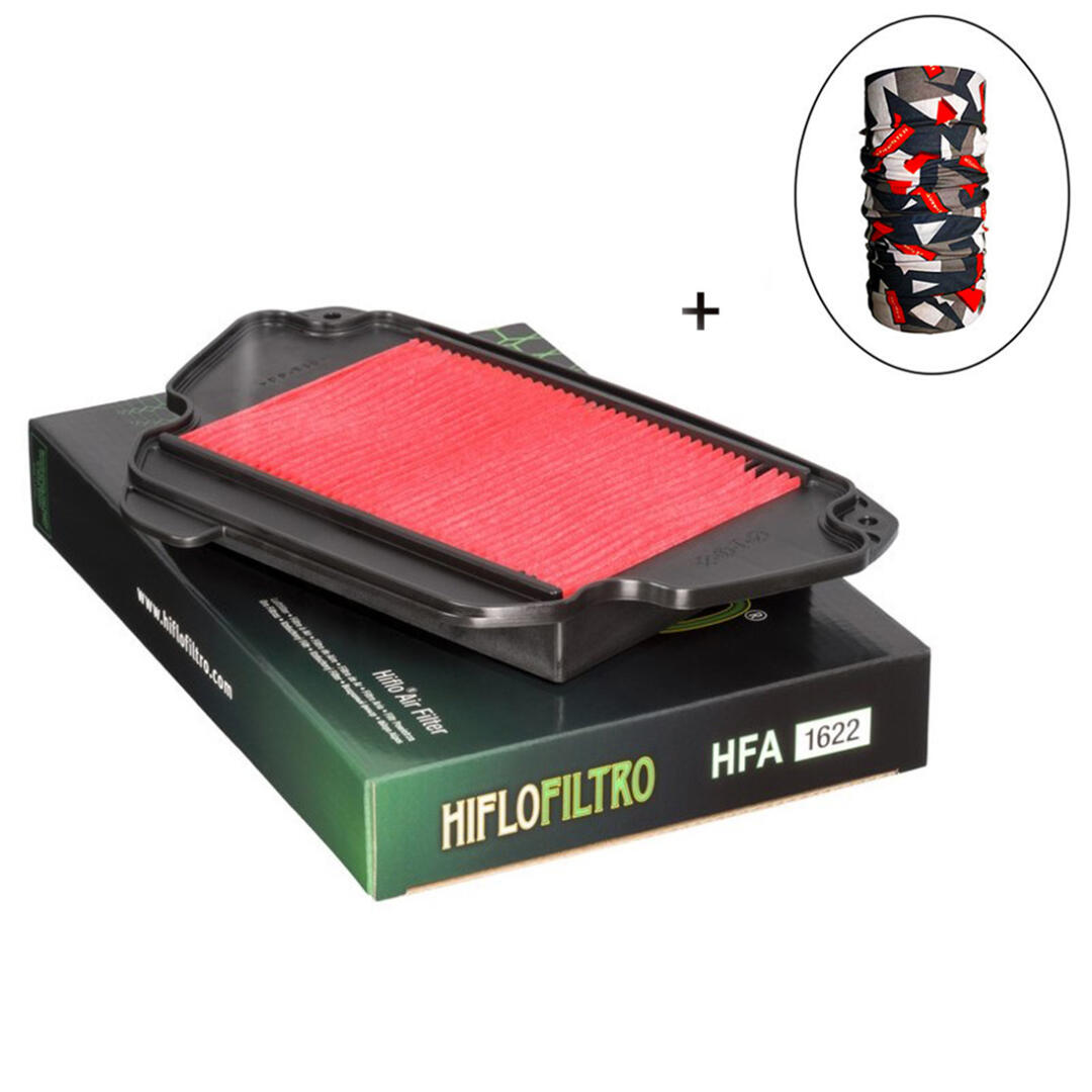 Hiflo Filtro HİFLO HFA 1622 HAVA FİLTRESİ + Knmaster Bandana Hediyeli (STOK SORARAK ALINIZ)