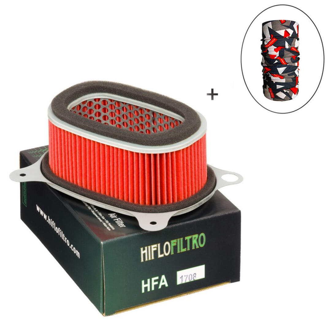 Hiflo Filtro HİFLO HFA 1708 HAVA FİLTRESİ + Knmaster Bandana Hediyeli (STOK SORARAK ALINIZ)