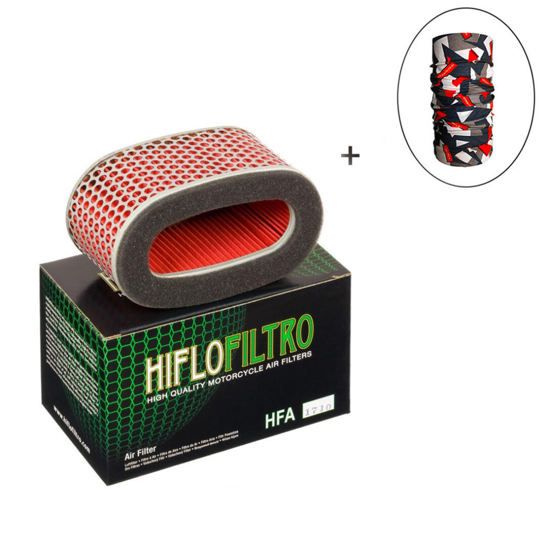 Hiflo Filtro HİFLO HFA 1710 HAVA FİLTRESİ + Knmaster Bandana Hediyeli (STOK SORARAK ALINIZ)