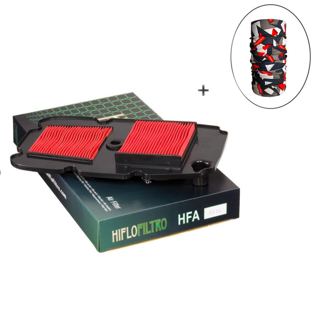 Hiflo Filtro HİFLO HFA 1714 HAVA FİLTRESİ + Knmaster Bandana Hediyeli (STOK SORARAK ALINIZ)