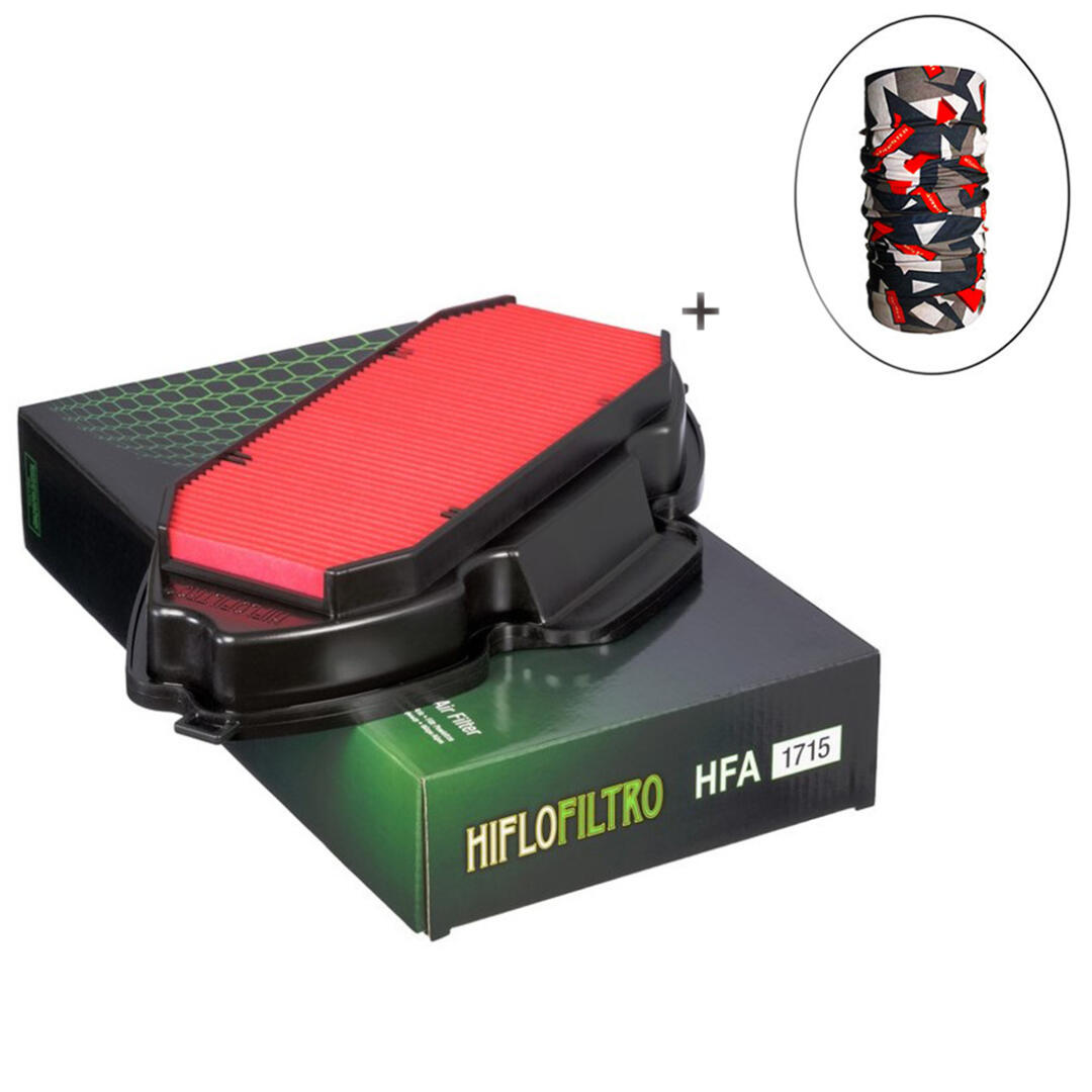 Hiflo Filtro HİFLO HFA 1715 HAVA FİLTRESİ + Knmaster Bandana Hediyeli (STOK SORARAK ALINIZ)