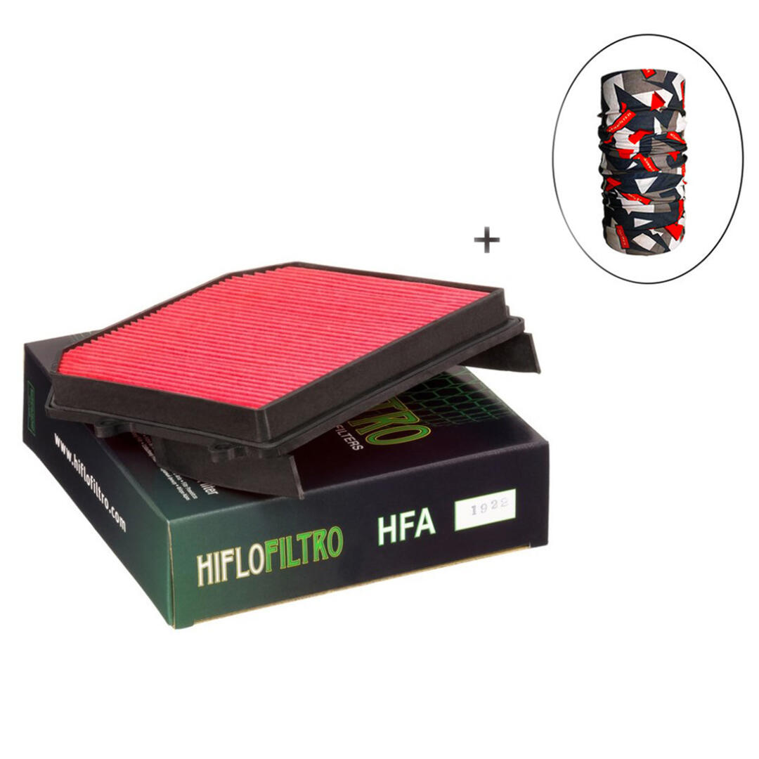 Hiflo Filtro HİFLO HFA 1922 HAVA FİLTRESİ + Knmaster Bandana Hediyeli (STOK SORARAK ALINIZ)
