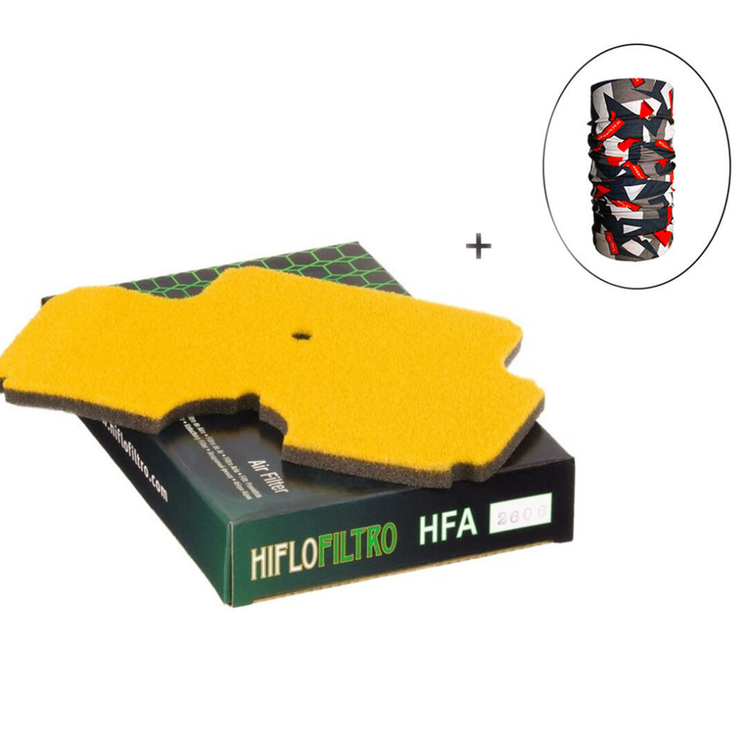 Hiflo Filtro HİFLO HFA 2606 HAVA FİLTRESİ + Knmaster Bandana Hediyeli (STOK SORARAK ALINIZ)
