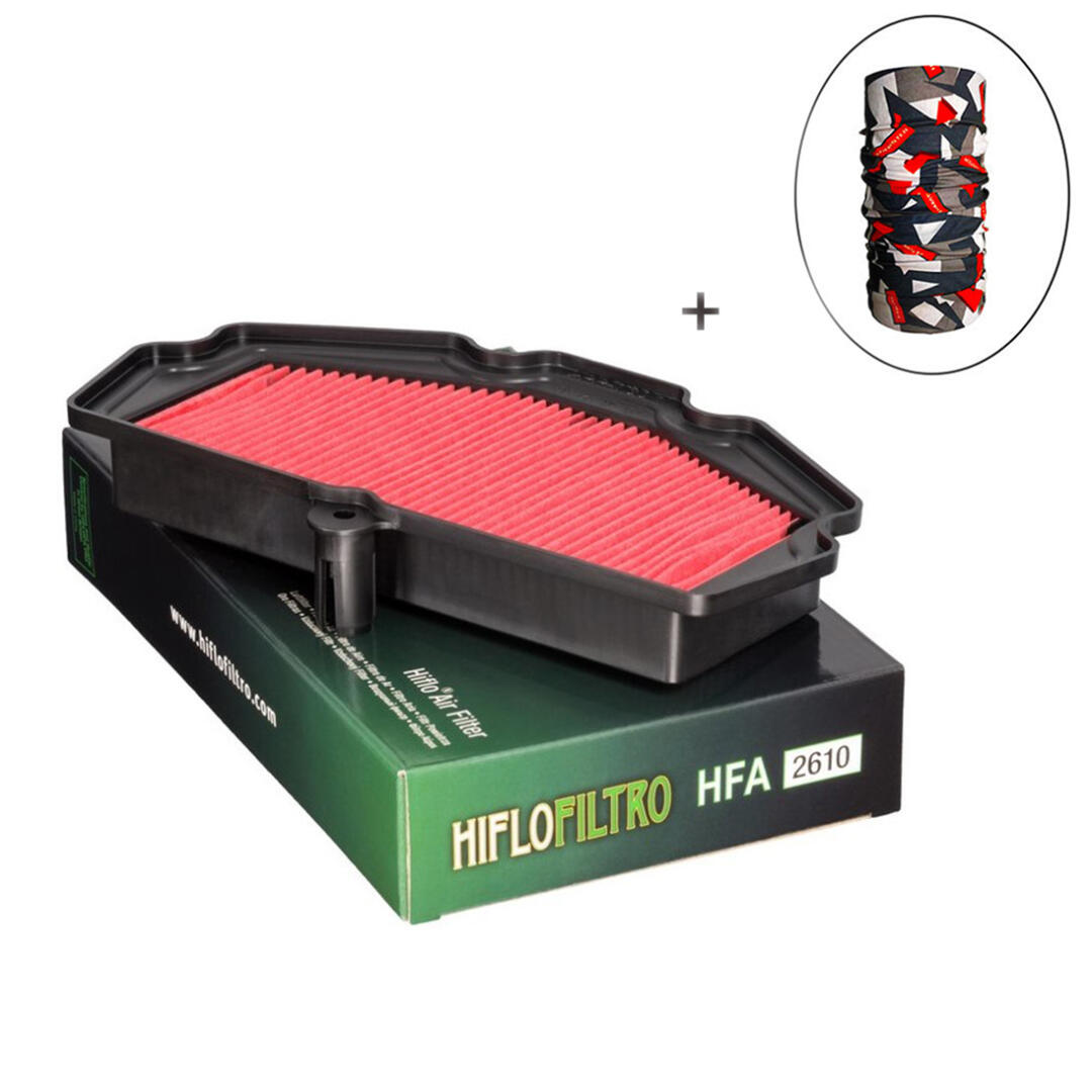 Hiflo Filtro HİFLO HFA 2610 HAVA FİLTRESİ + Knmaster Bandana Hediyeli (STOK SORARAK ALINIZ)