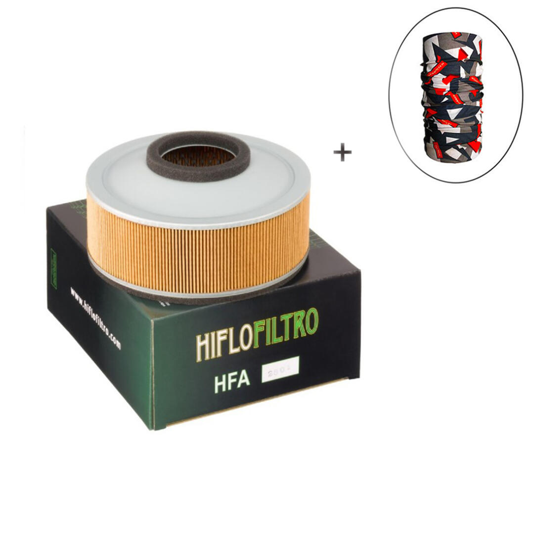 Hiflo Filtro HİFLO HFA 2801 HAVA FİLTRESİ + Knmaster Bandana Hediyeli (STOK SORARAK ALINIZ)