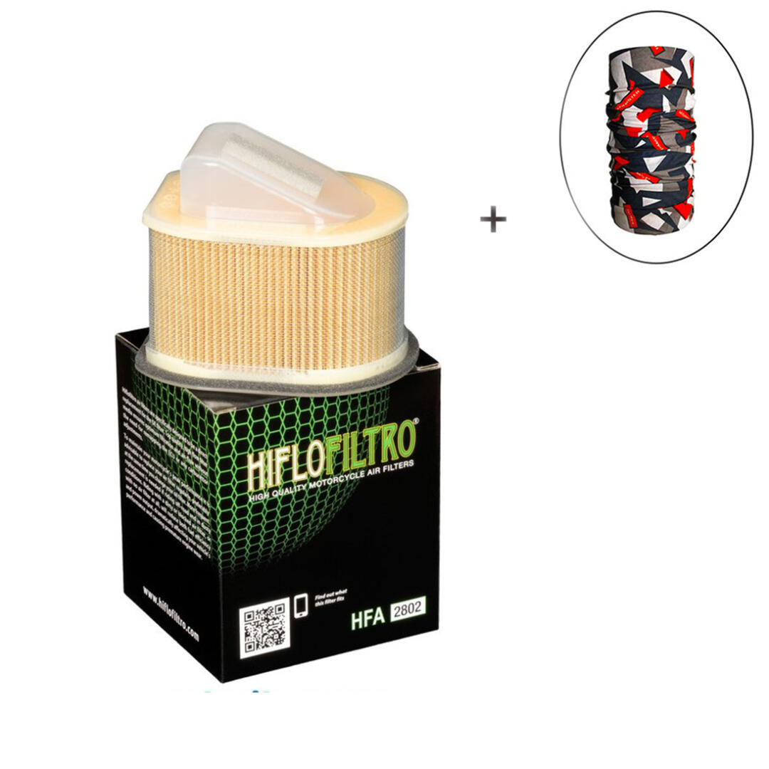 Hiflo Filtro HİFLO HFA 2802 HAVA FİLTRESİ + Knmaster Bandana Hediyeli (STOK SORARAK ALINIZ)