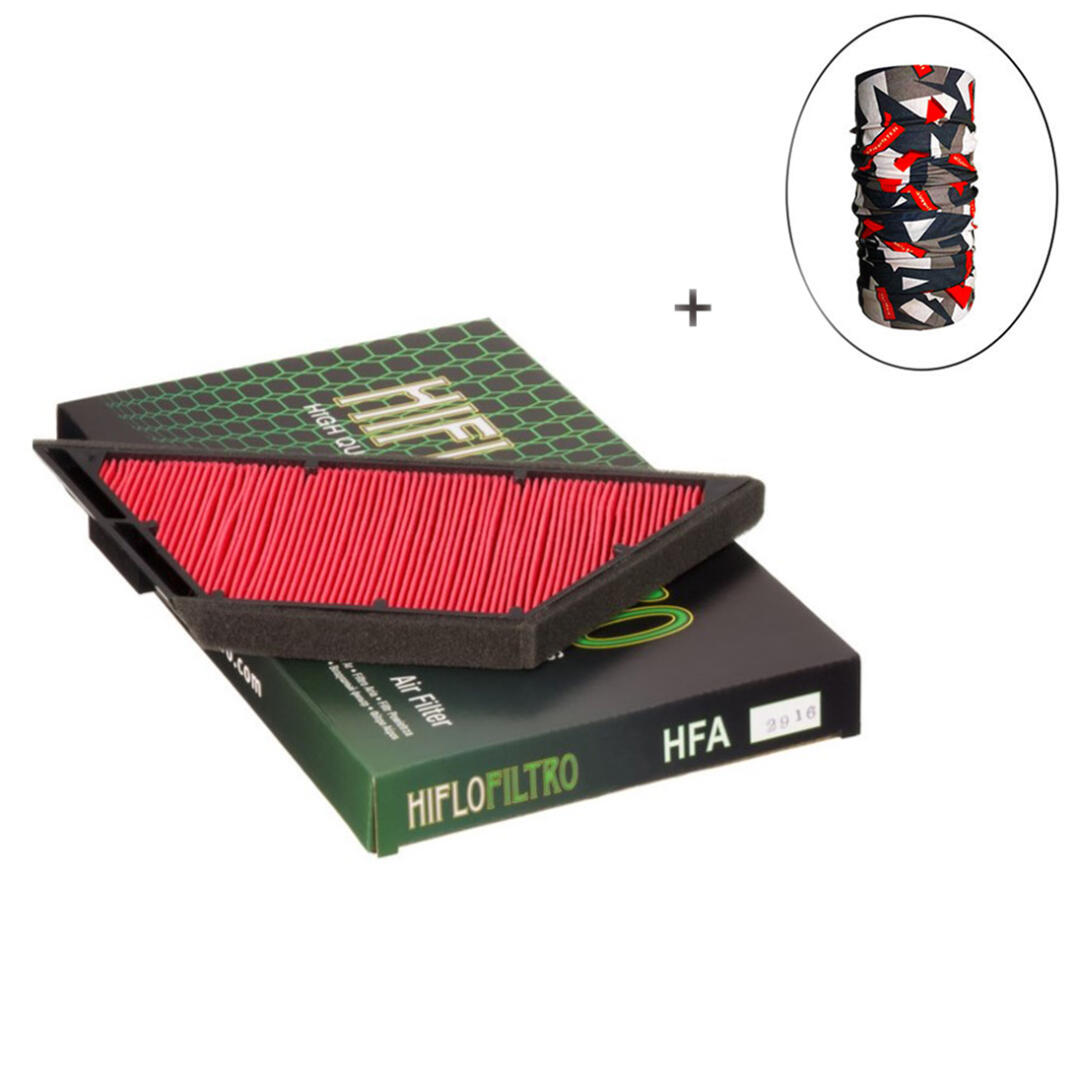 Hiflo Filtro HİFLO HFA 2916 HAVA FİLTRESİ + Knmaster Bandana Hediyeli (STOK SORARAK ALINIZ)