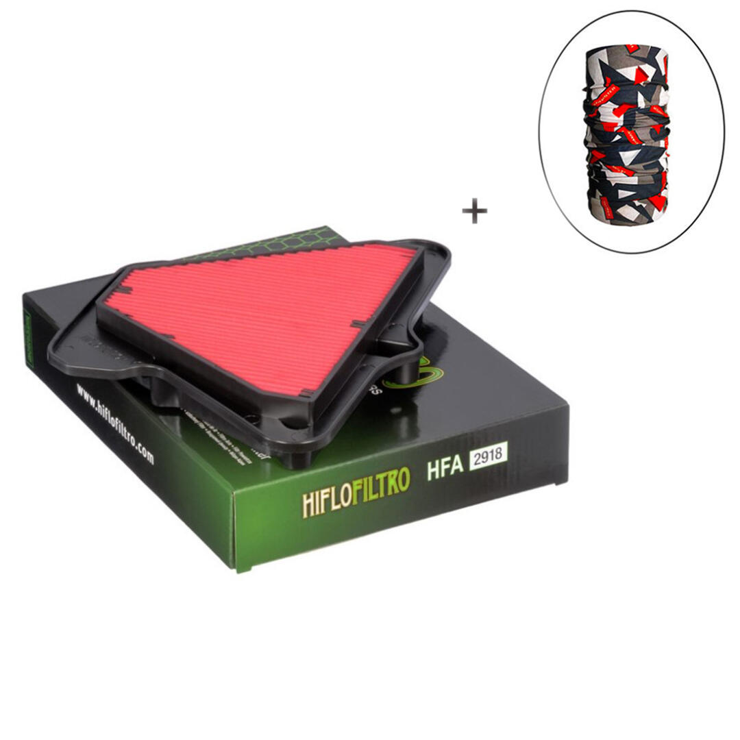Hiflo Filtro HİFLO HFA 2918 HAVA FİLTRESİ + Knmaster Bandana Hediyeli (STOK SORARAK ALINIZ)