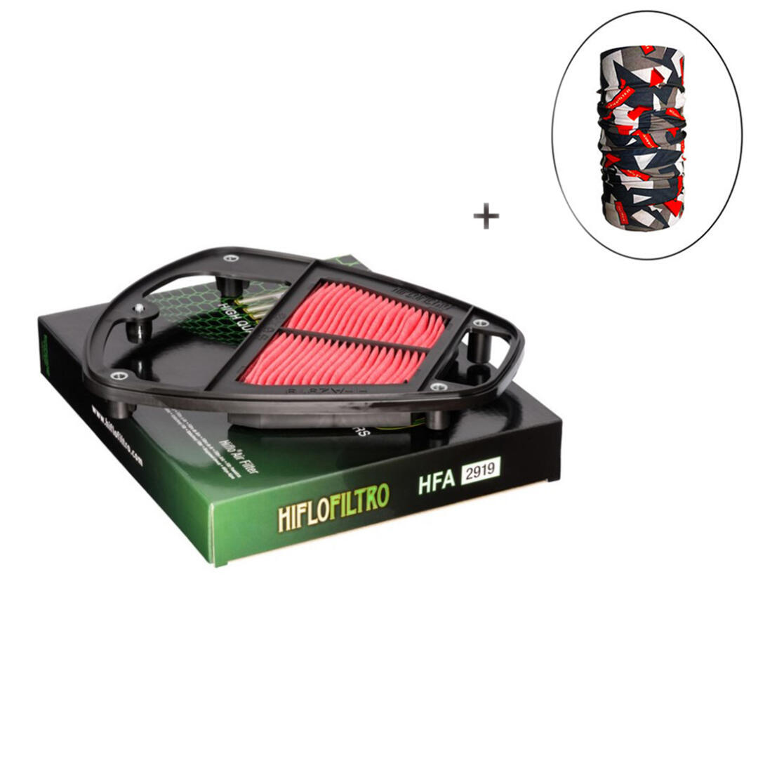 Hiflo Filtro HİFLO HFA 2919 HAVA FİLTRESİ + Knmaster Bandana Hediyeli (STOK SORARAK ALINIZ)