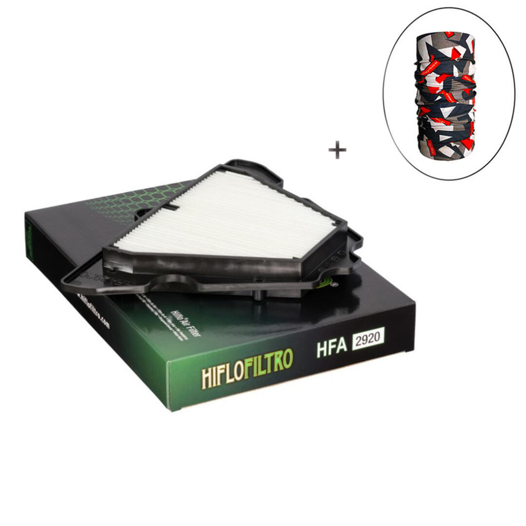 Hiflo Filtro HİFLO HFA 2920 HAVA FİLTRESİ + Knmaster Bandana Hediyeli (STOK SORARAK ALINIZ)