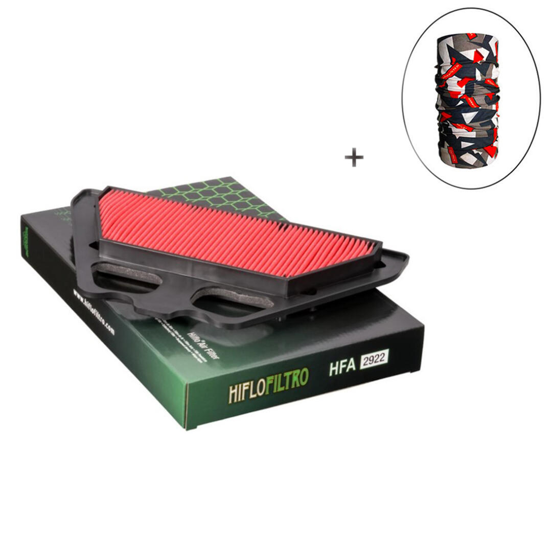 Hiflo Filtro HİFLO HFA 2922 HAVA FİLTRESİ + Knmaster Bandana Hediyeli (STOK SORARAK ALINIZ)