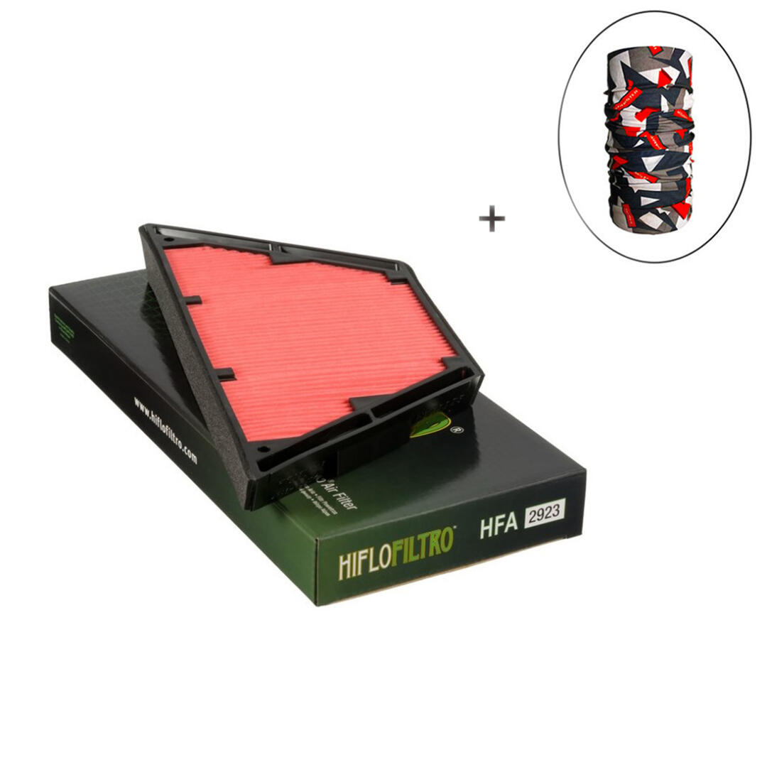 Hiflo Filtro HİFLO HFA 2923 HAVA FİLTRESİ + Knmaster Bandana Hediyeli (STOK SORARAK ALINIZ)