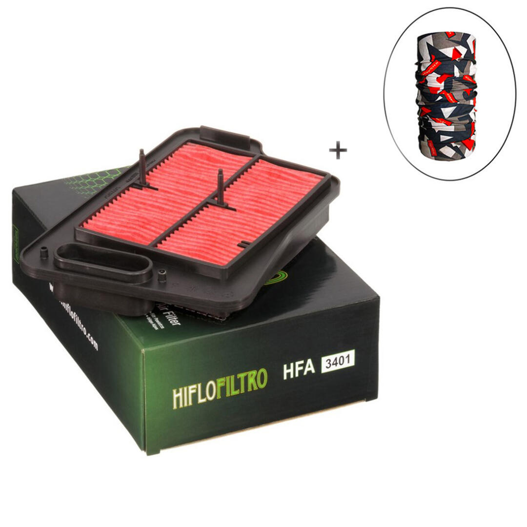 Hiflo Filtro HİFLO HFA 3401 HAVA FİLTRESİ + Knmaster Bandana Hediyeli (STOK SORARAK ALINIZ)