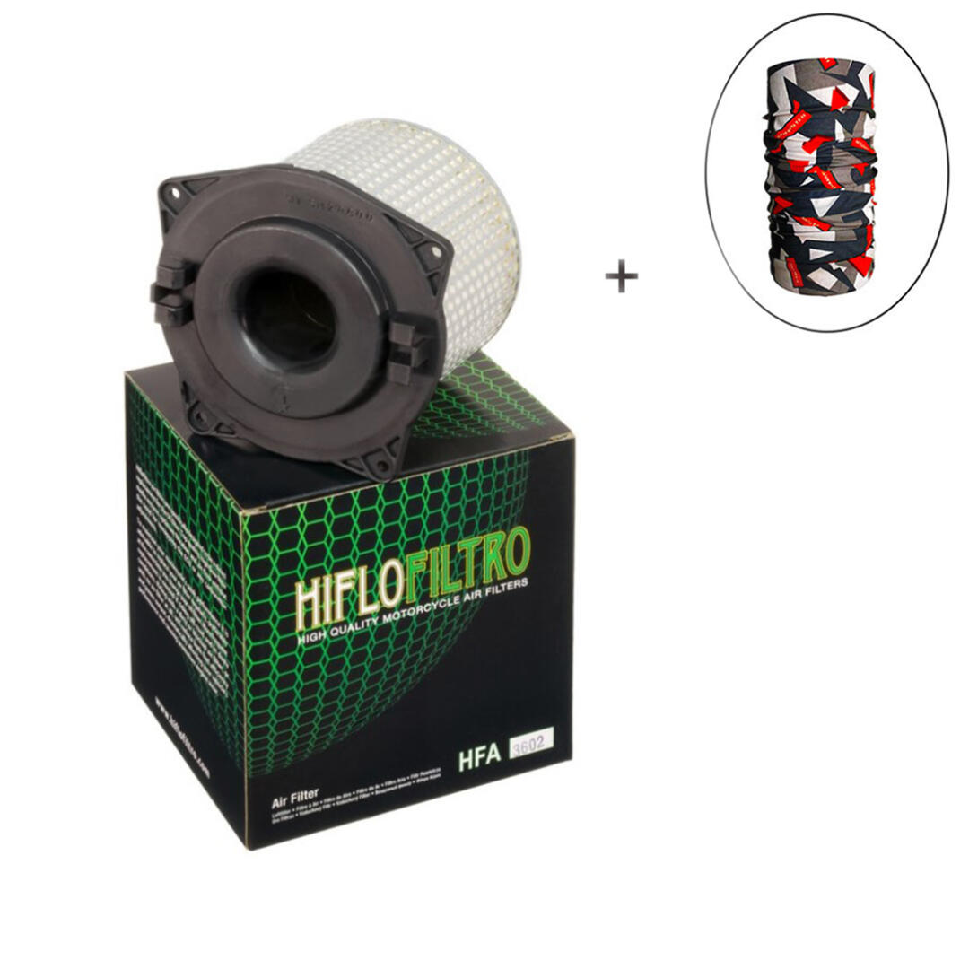 Hiflo Filtro HİFLO HFA 3602 HAVA FİLTRESİ + Knmaster Bandana Hediyeli (STOK SORARAK ALINIZ)