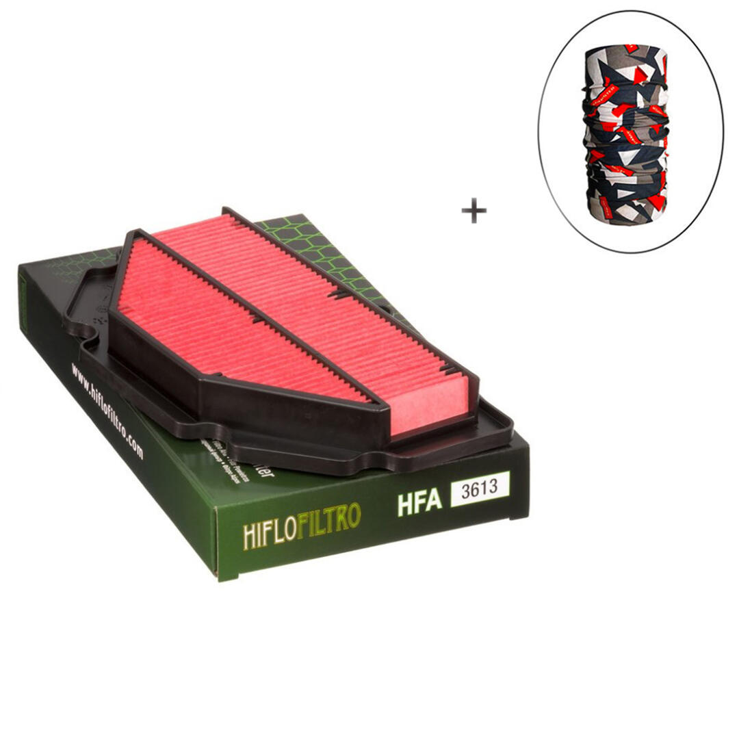 Hiflo Filtro HİFLO HFA 3613 HAVA FİLTRESİ + Knmaster Bandana Hediyeli (STOK SORARAK ALINIZ)