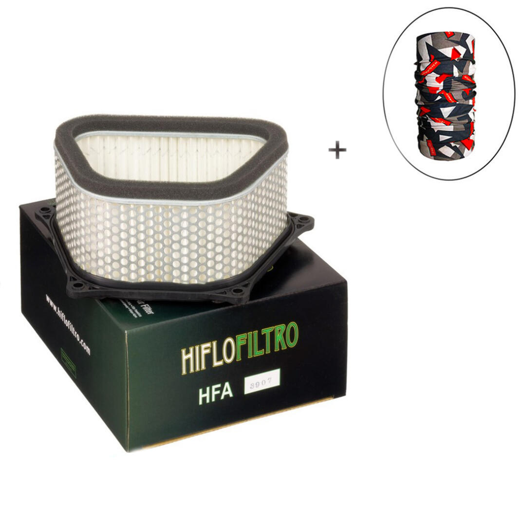 Hiflo Filtro HİFLO HFA 3907 HAVA FİLTRESİ + Knmaster Bandana Hediyeli (STOK SORARAK ALINIZ)